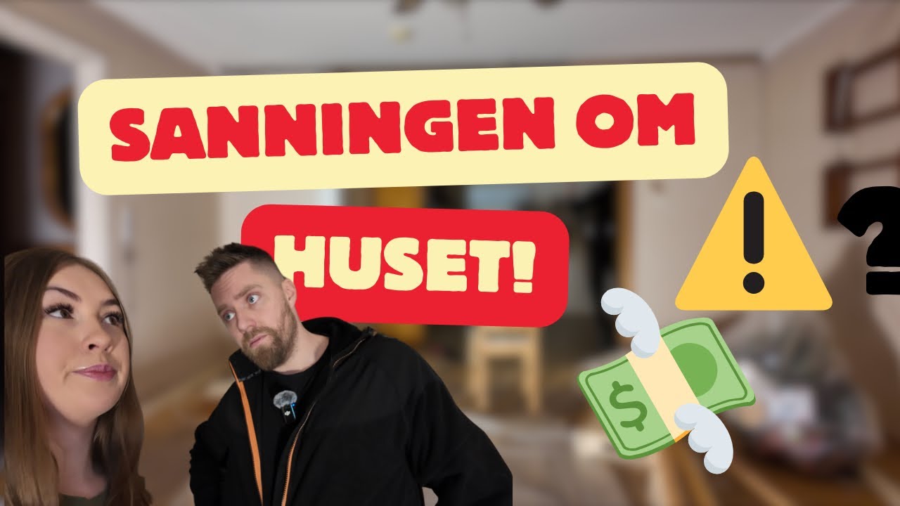 Vi river första väggen… men är det ens vårt hus??