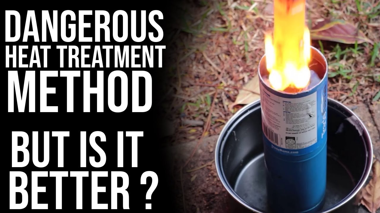 This is a better method for hardening steel. But it is more dangerous