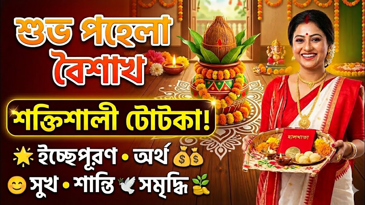 ১লা বৈশাখের শক্তিশালী টোটকা// ইচ্ছে পূরণ,অর্থ আকর্ষণ,সুখ শান্তি সমৃদ্ধি #১লাবৈশাখ #১৪৩৩ #holyfire