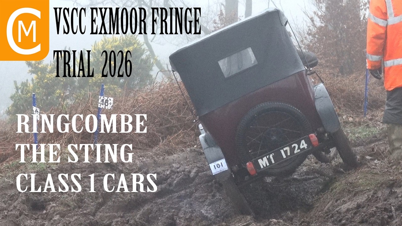 VSCC  Exmoor Fringe Trial 2026  Ringcombe The Sting Class 1 Cars