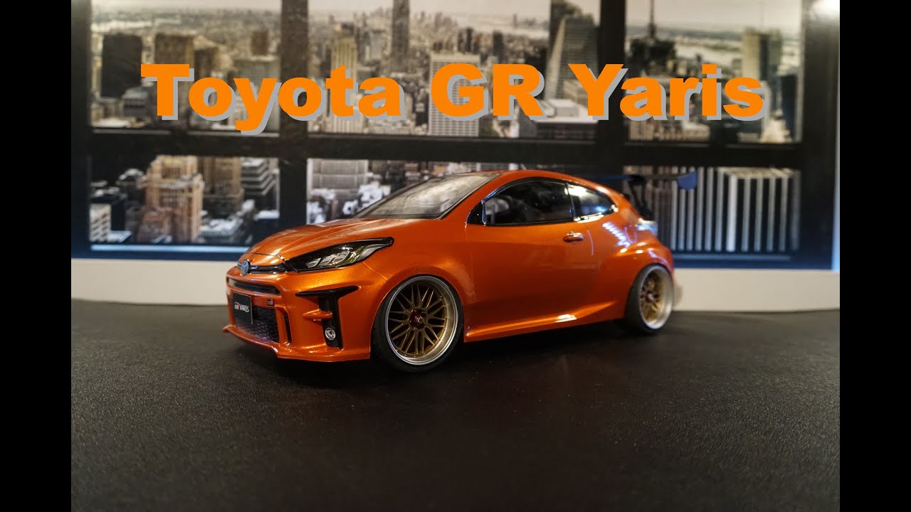 Tamiya Toyota GR Yaris -- 1/10 Scale RC Body build