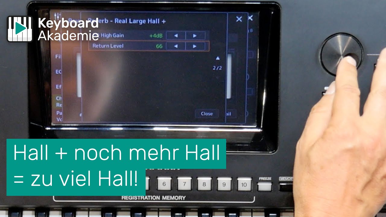 Hall + noch mehr Hall = zu viel Hall! | Power-Tipp
