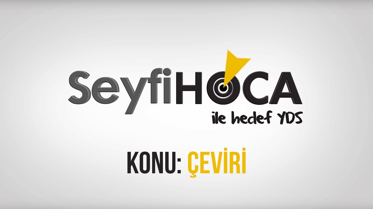 SeyfiHoca - &Uuml;cretsiz YDS Dersi (9) &Ccedil;eviri