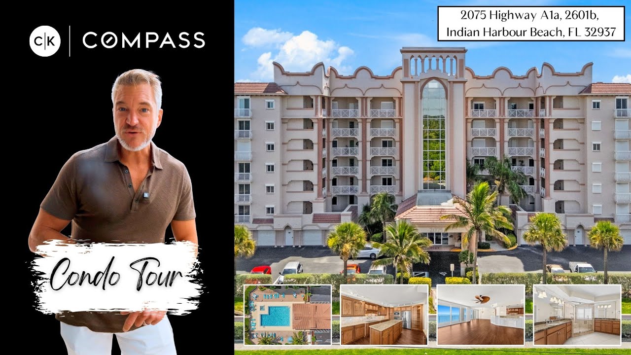 2075 Highway A1a, 2601b | $1.05M - Carpenter Kessel #compassrealestate #oceanfrontcondo