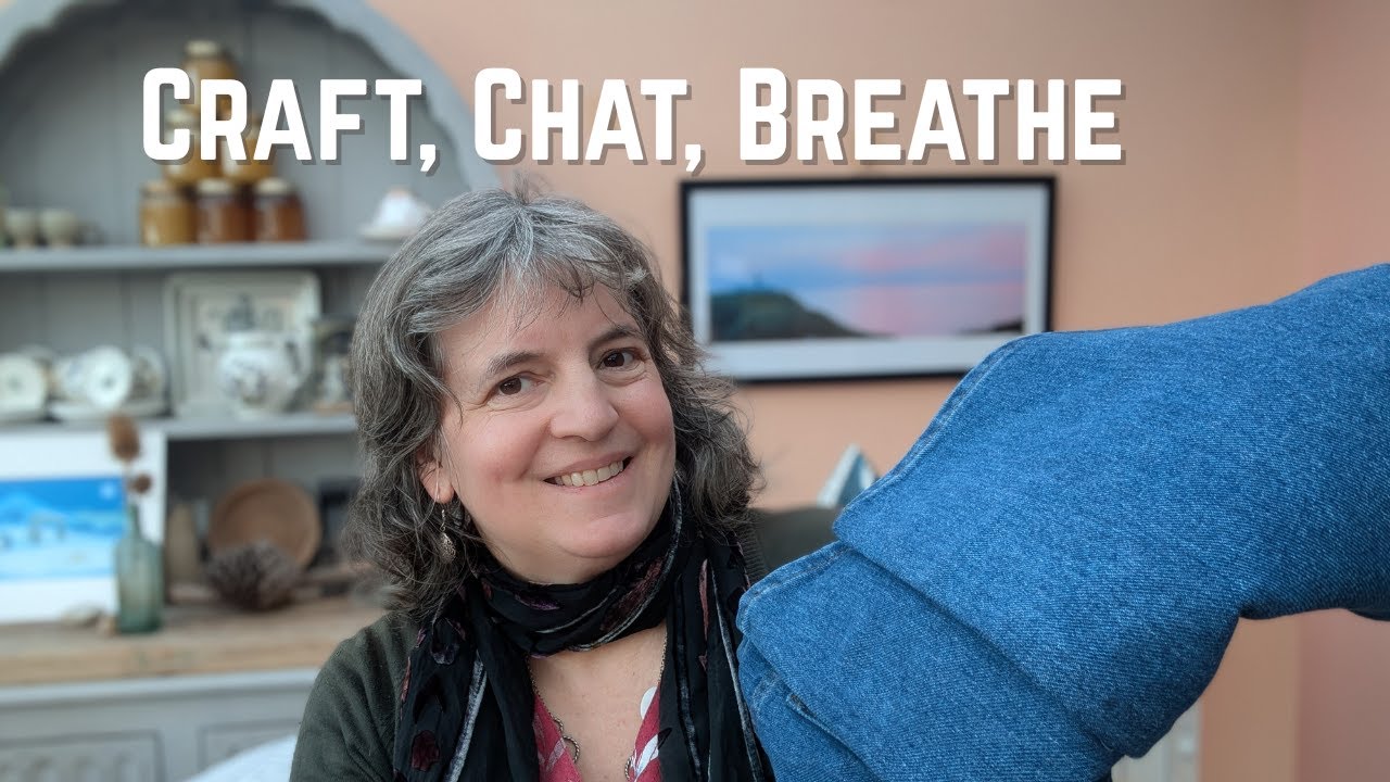 Mindful Making: Sewing Repairs, Unpicking & a Quiet Walk by the Beach
