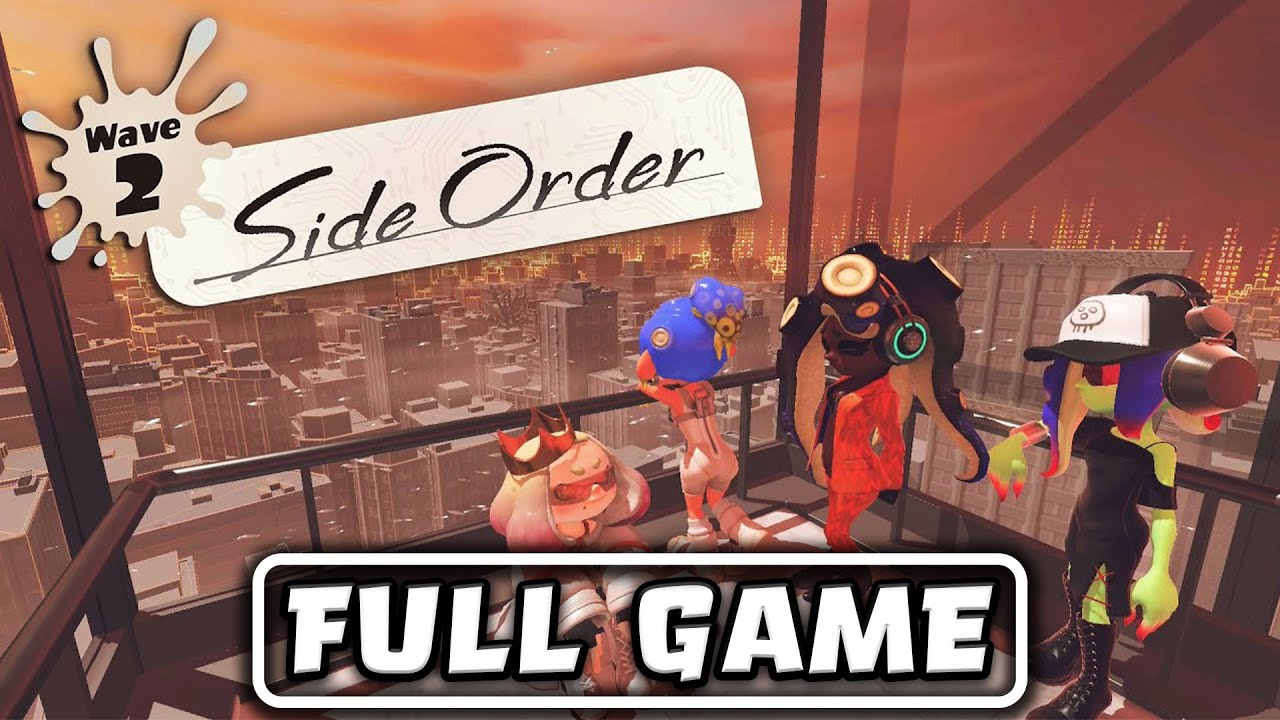 Splatoon 3: Side Order DLC - FULL GAME - No Commentary (Longplay)