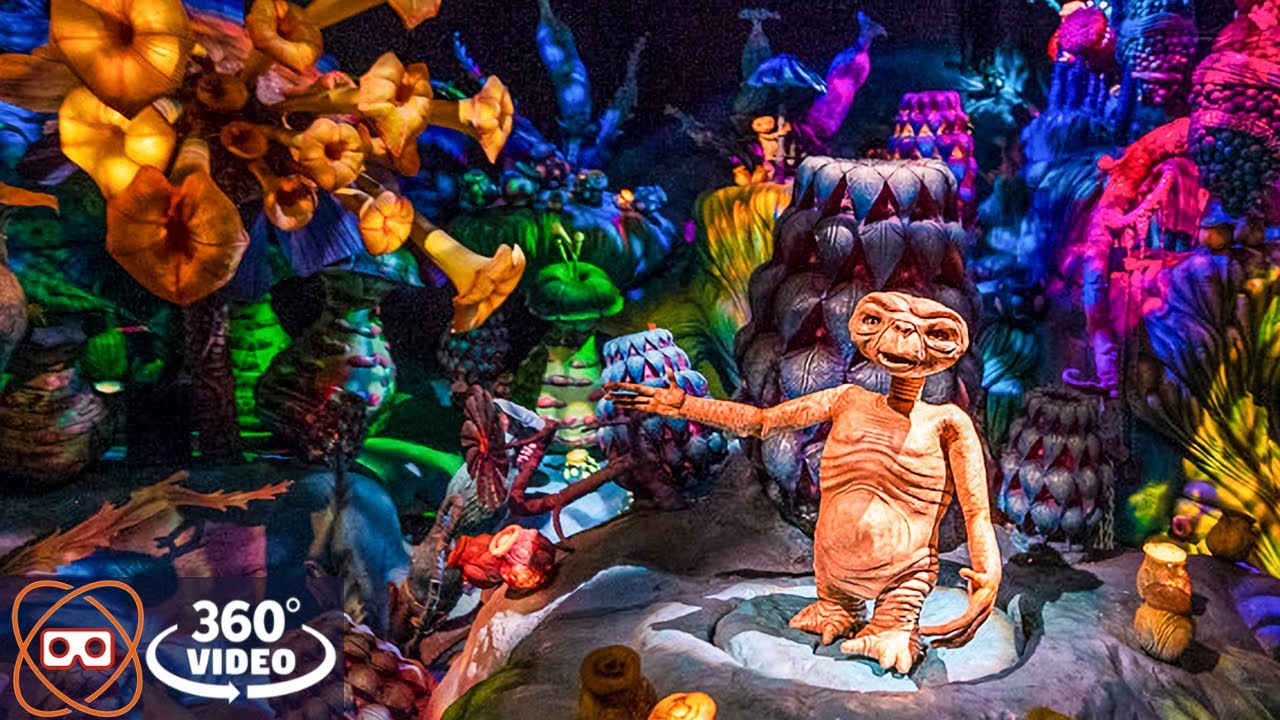 [360] Classic ET Adventure Dark Ride - Universal Studios Florida