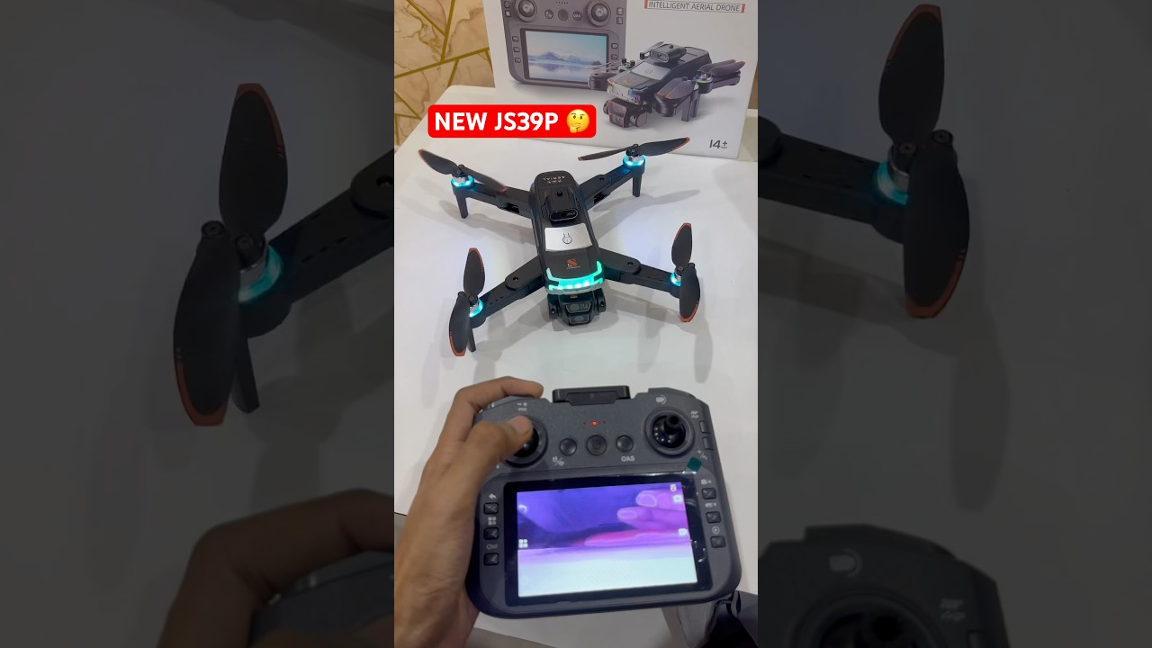 Best drone JS39P 🔥 Display remote  Brushless ￼motor with hd wifi camera better than M3 MAX Ultra