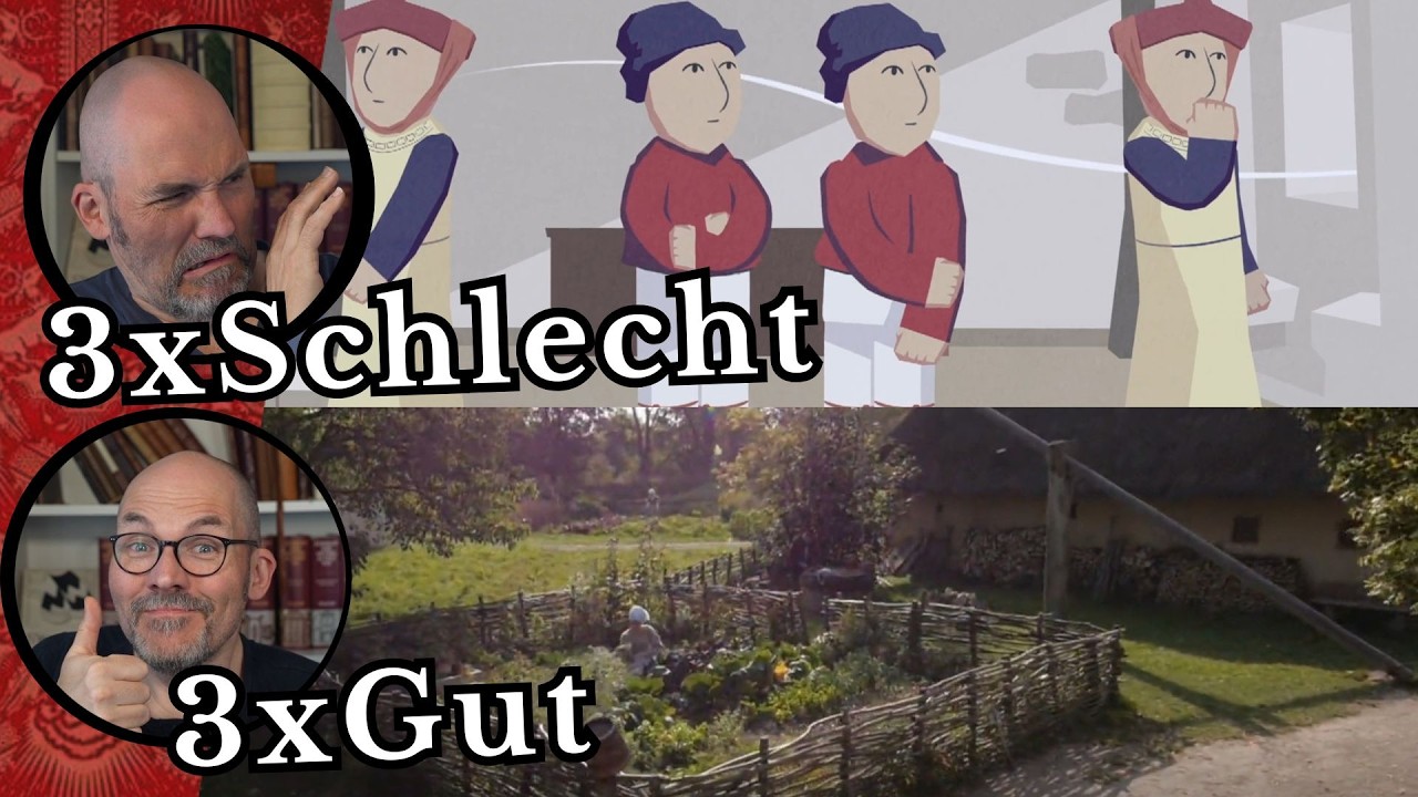 Kurzfilmreaktion Leben im Mittelaler: 3 Gute und 3 Schlechte