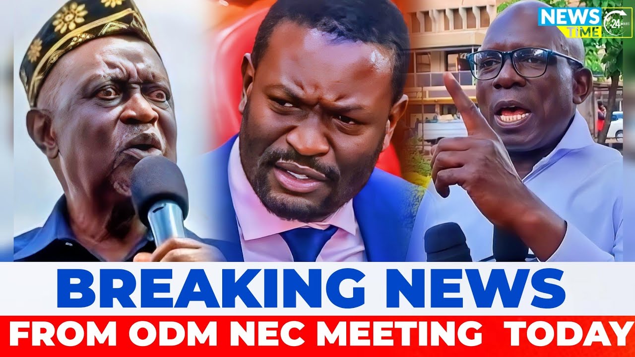 Sifuna fired as SG?‼️Politician Kiberenge Shocking Reveal on today's ODM NEC Meeting||Oburu's demand