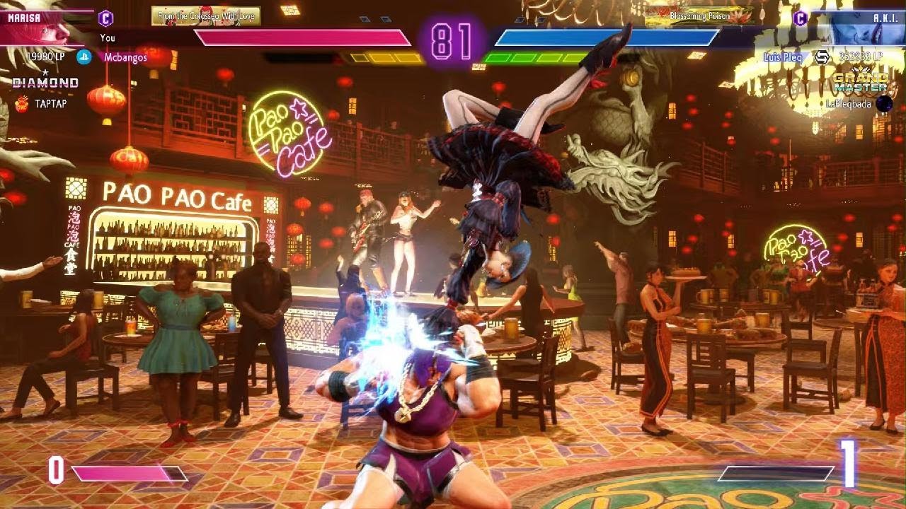 Street Fighter 6 Marisa vs AKI 8