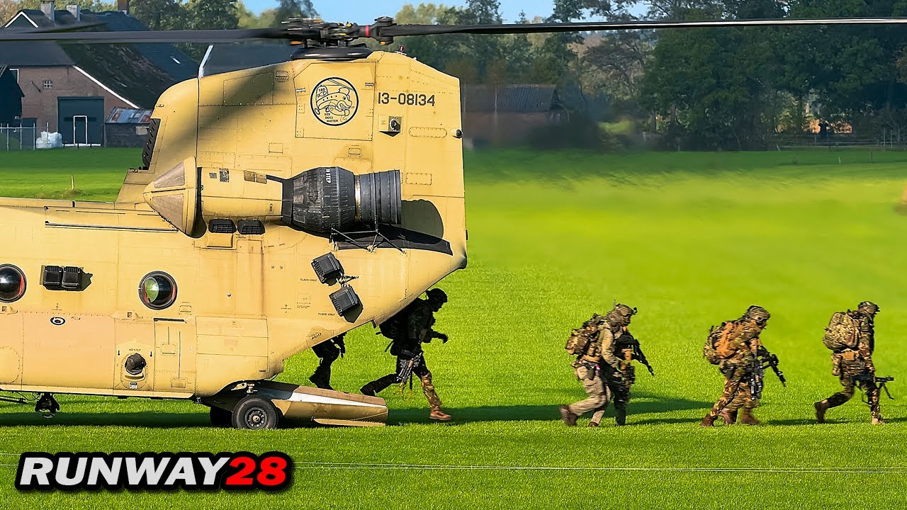 Falcon Autumn Landing Ossesluis - Air Mobile Assault with Helicopters on Locks