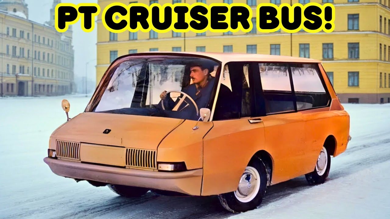 The Story of the Soviet Minibus Taxi Too Ahead of its Time! [Russian/USSR Bus History]