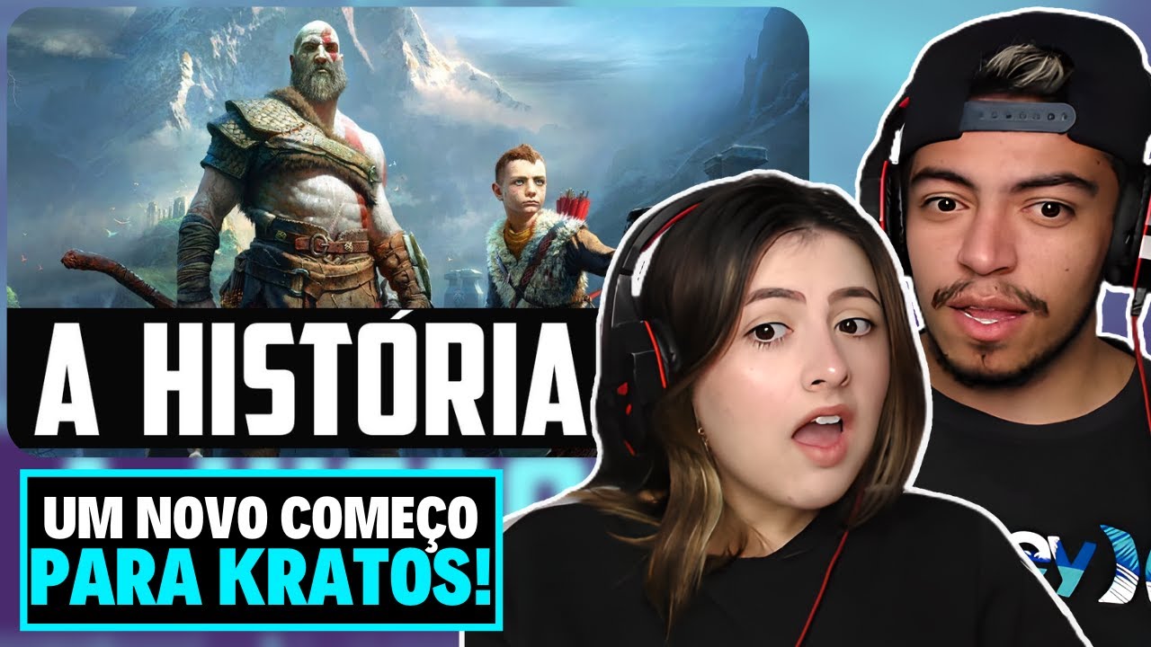 (KRATOS VOLTOU! 🔥😱) SESSÃO SPOILER - A HISTÓRIA DE GOD OF WAR (2018) REACT  | Sidão do Game
