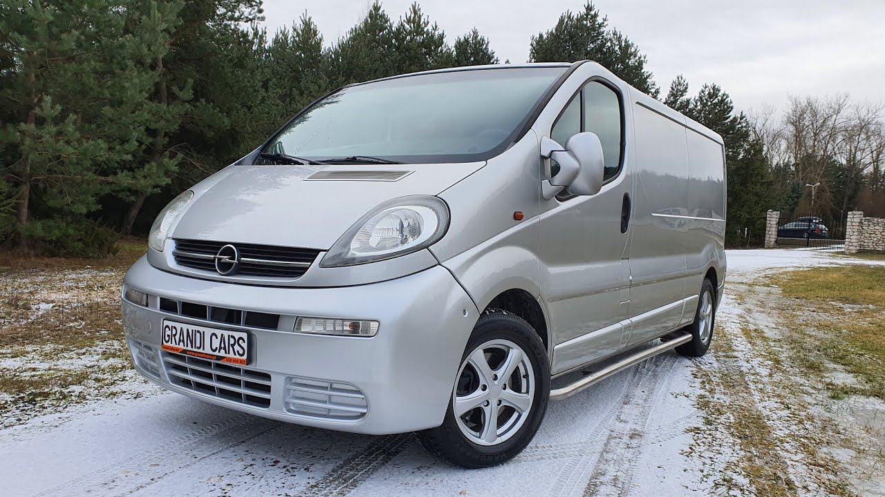 Opel Vivaro 2003 1.9 dTi 82KM LONG L2 H1 Prezentacja Samochodu