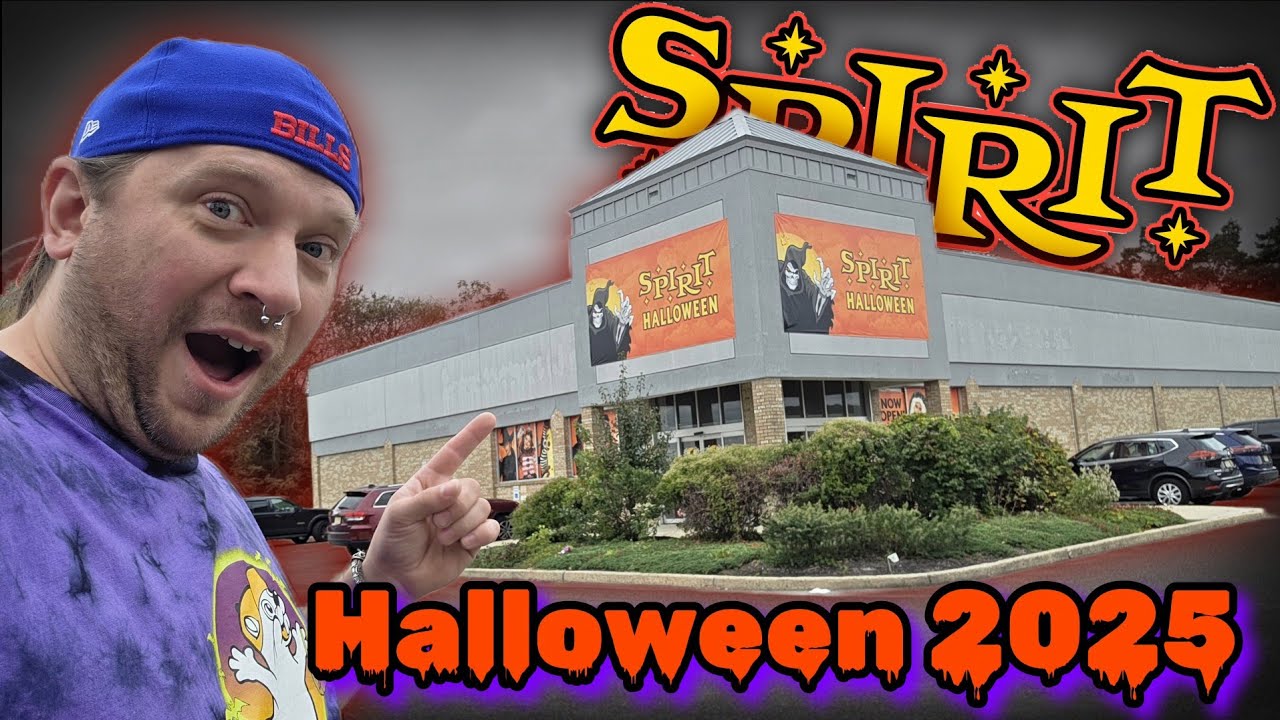 DUCH HALLOWEEN 2025 W OPUSZCZONYM PRZYCHODNIU RITE AID - BARNEGAT, NJ