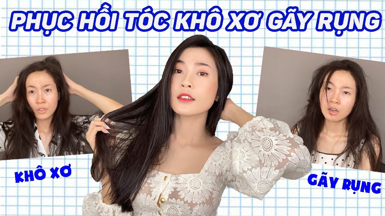 ✔ 5 PHÚT PHỤC HỒI TÓC KHÔ, GÃY RỤNG NHƯ XƠ CHỔI DƯỚI 250K ✌ | Hair Care |