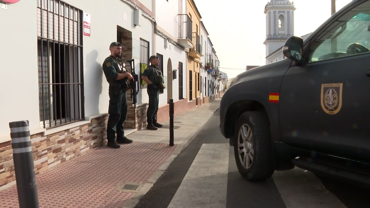 Operación contra el narcotráfico en Pilas, Aznalcázar y Aznalcóllar (Sevilla) con 200 agentes