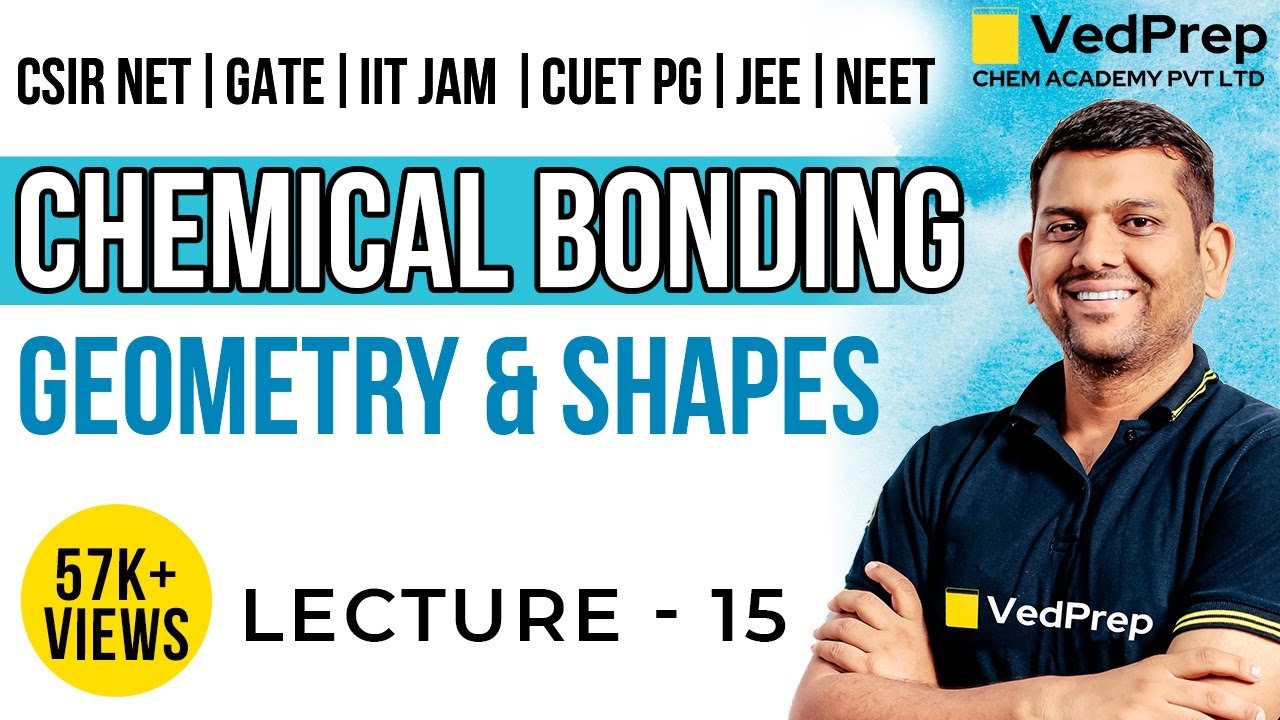 Chemical Bonding | VSEPR Geometry & Shape| CSIR NET | GATE| IIT JAM| JEE| NEET| DU BHU| CHEM ACADEMY