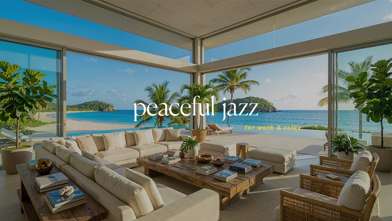 Умиротворяющий утренний джаз в помещении | Фоновая музыка в стиле smooth jazz для работы и отдыха