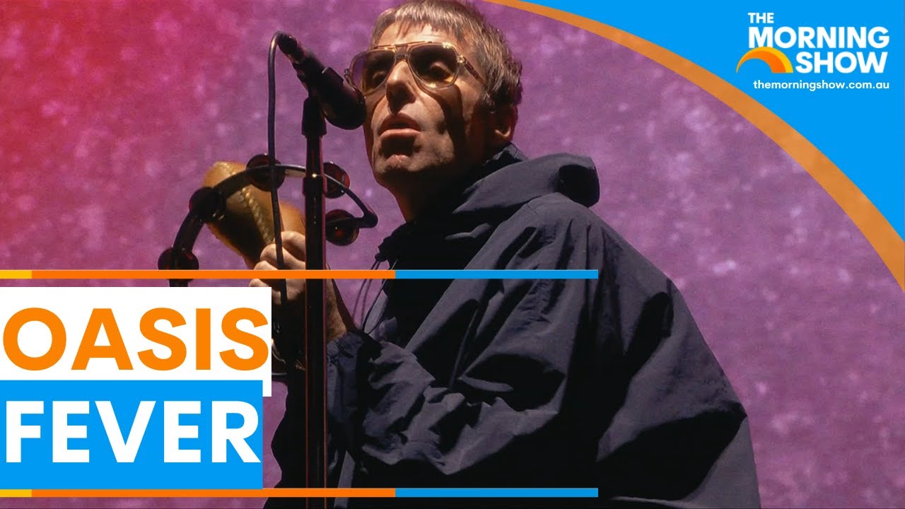 Oasis fever grips Sydney