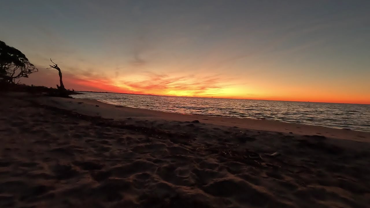 Salvo Day Use Sunset, 20260112 1734: Nature Sounds and Visuals, Calming & Relaxing