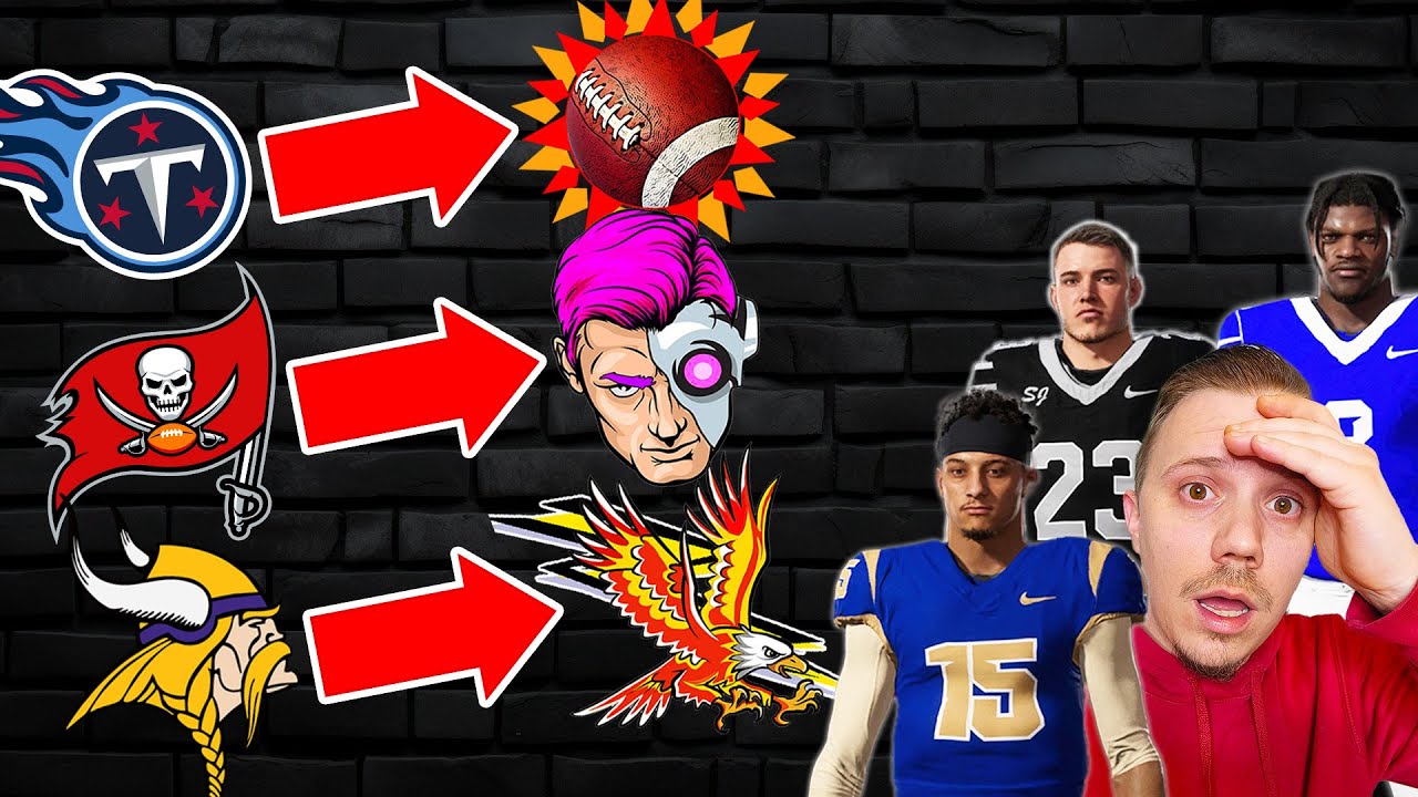I custom relocated ALL 32 teams in Madden 25 team builder for YOU to download!!