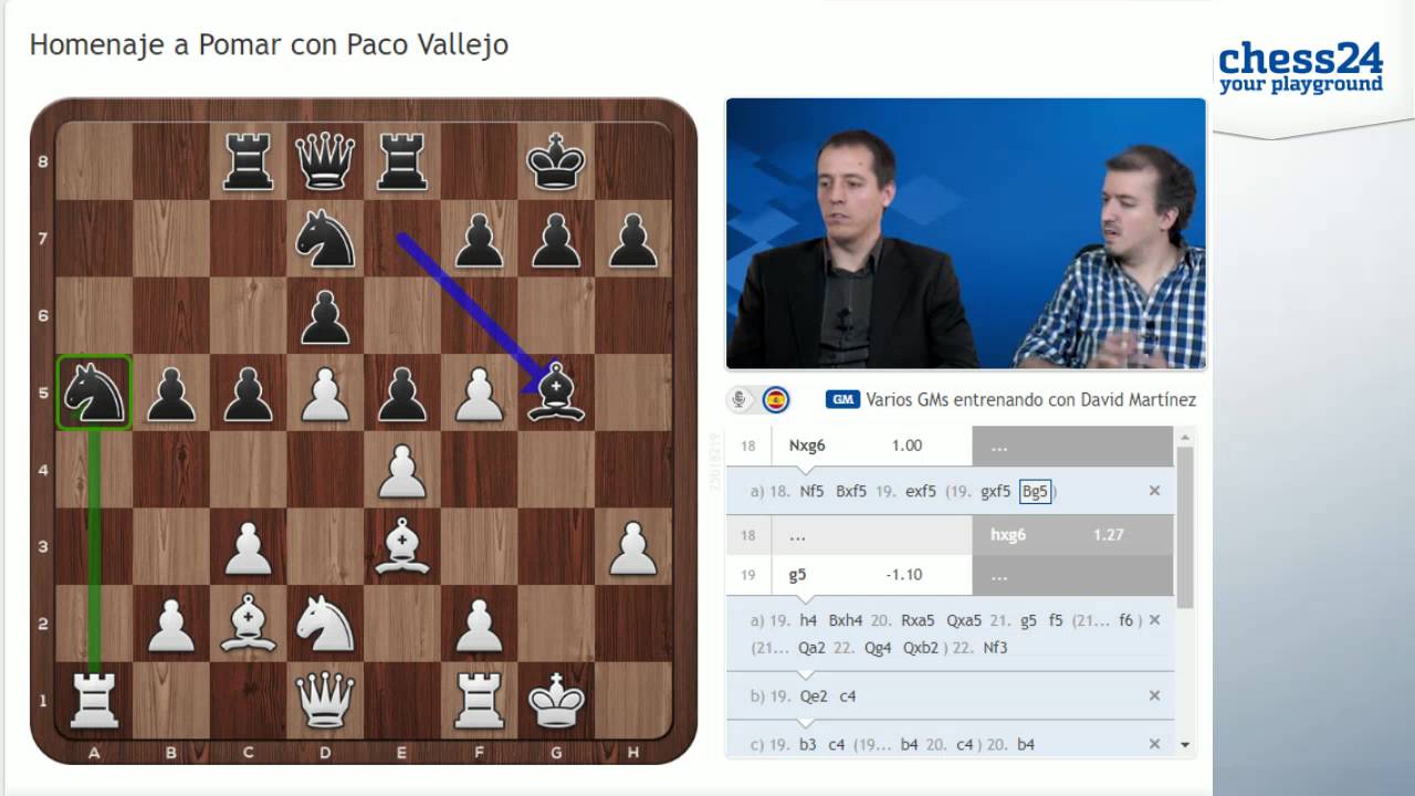 Homenaje a Arturo Pomar con Paco Vallejo