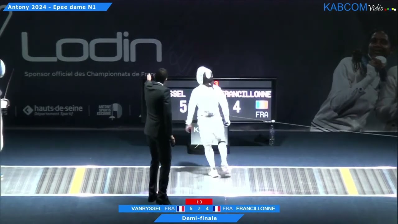 French Championships 2024 SWE - L4 - Eloise Vanryssel FRA v Oceane Francillonne FRA