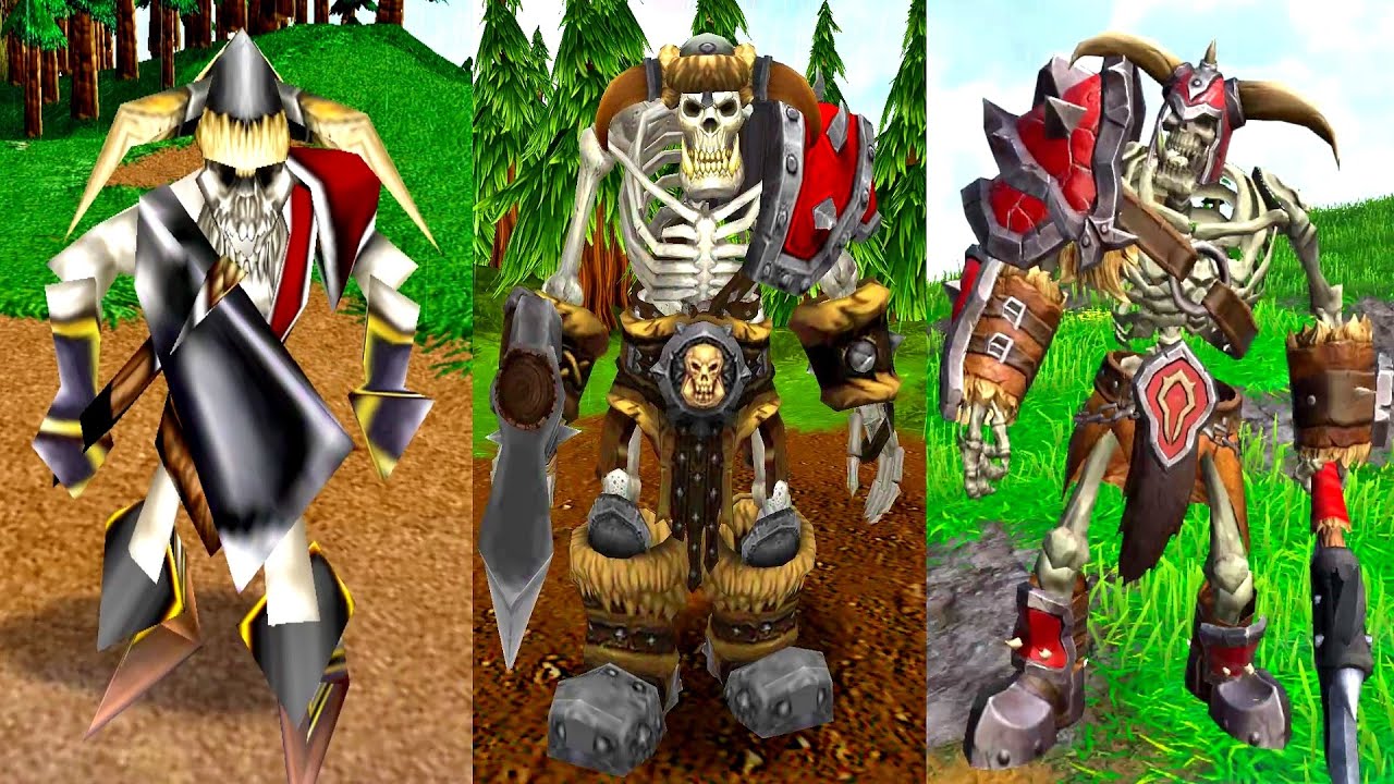 Warcraft III Reforged: Neutral Units (Turtles+Hydra+Crabs+Lobster) Part 5 Comparison (2002 VS 2020)