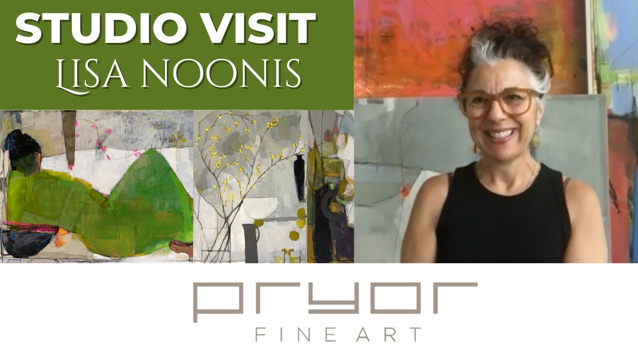 IN THE STUDIO with Lisa Noonis | Abstract Still Life Artist