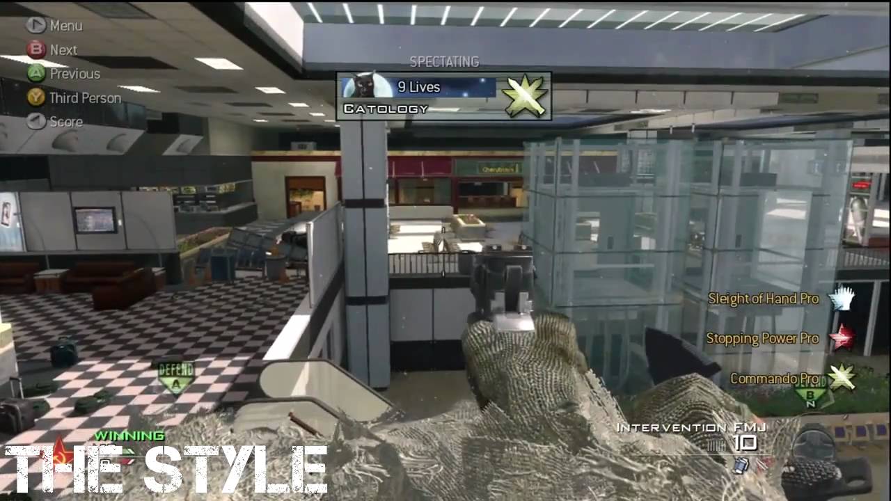 the cat walk tutorial - mw2 trickshot