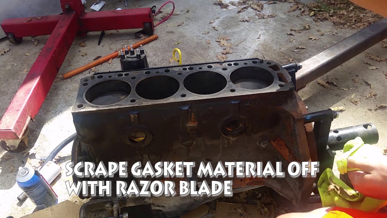 assembling 3.0L mercruiser engine  HEAD GASKET