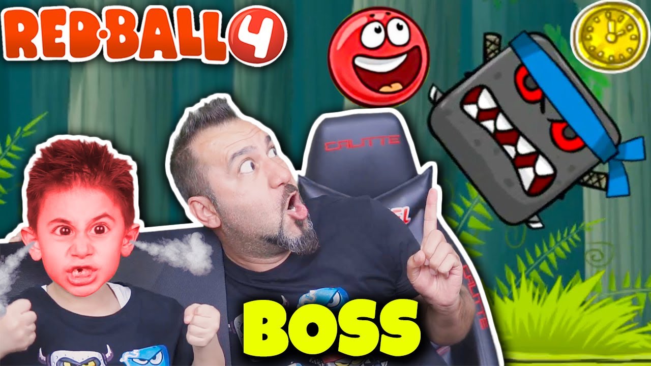SÜRELİ REDBALL 4 OYNUYORUZ! NİNJA BOSS GELDİ! | ORMANIN DERİNLİKLERİ OYNUYORUZ