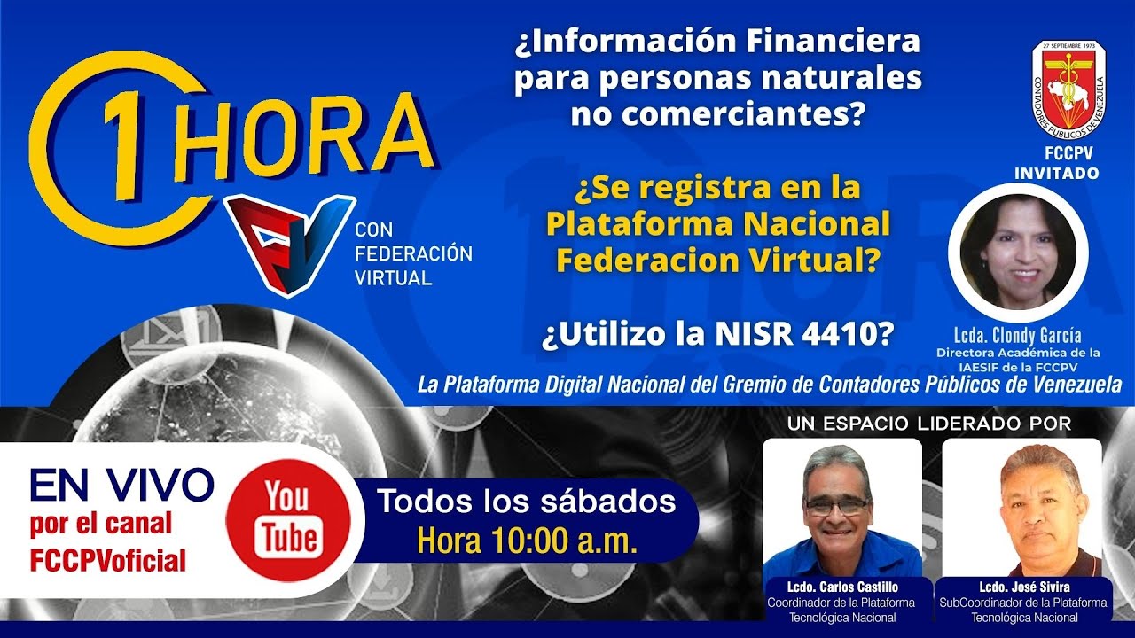 ¿Información Financiera para personas naturales no comerciantes? ¿Utilizo la NISR 4410?