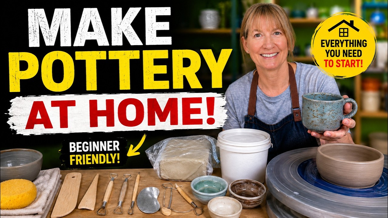 НАЧНИТЕ ДЕЛАТЬ ГОНЧАРНЫЕ ИЗДЕЛИЯ ДОМА &mdash; ЧТО ВАМ ПОНАДОБИТСЯ