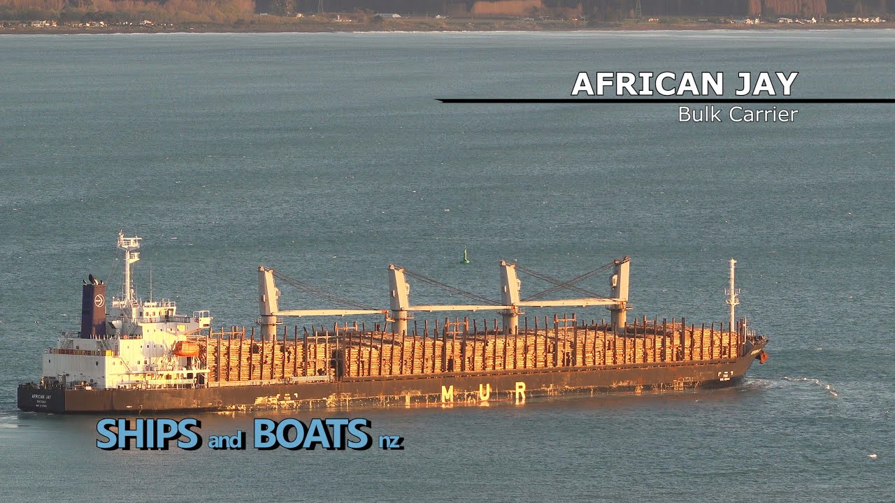 African Jay - Bulk Carrier - Napier, New Zealand