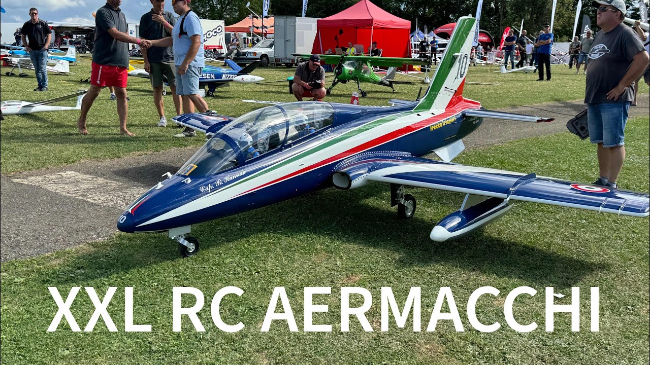 Stunning XXL RC  Maccheti Jet & Flight Display 
