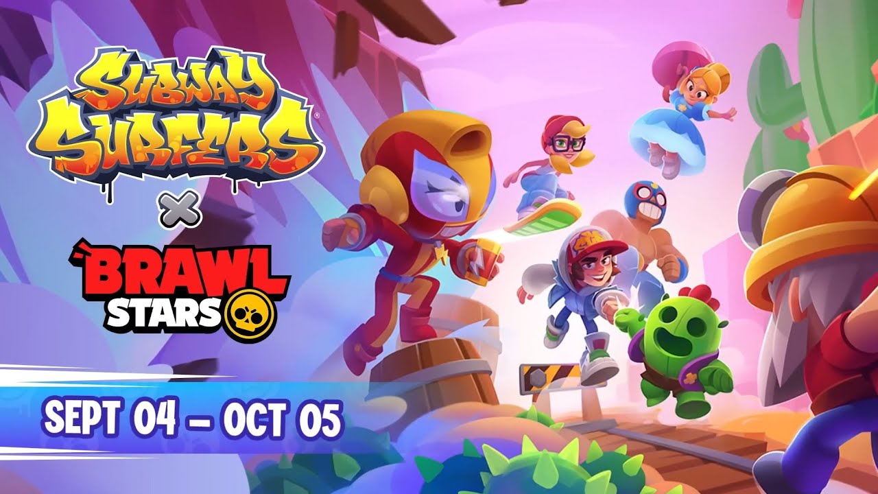 Subway Surfers atualização do Brawl Stars em 2025