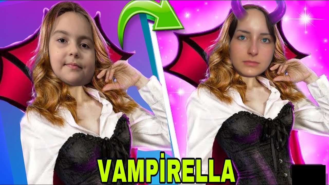 EYVAH‼️EVİMİZDE VAMPİRELLA VAR KAÇIŞ‼️PRENSES HİRANUR ZEYNEP 