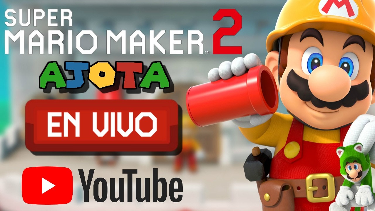 😎 Super Mario Maker 2 EN VIVO 😎 | 🍄 DESAFIO EXPERTO MODO SKIPERS 🍄 | AJota GameHouse