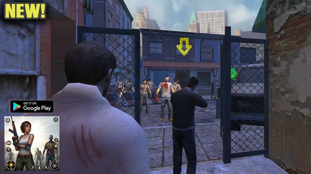 Zombie Shooting: Survival Game Android Gameplay
