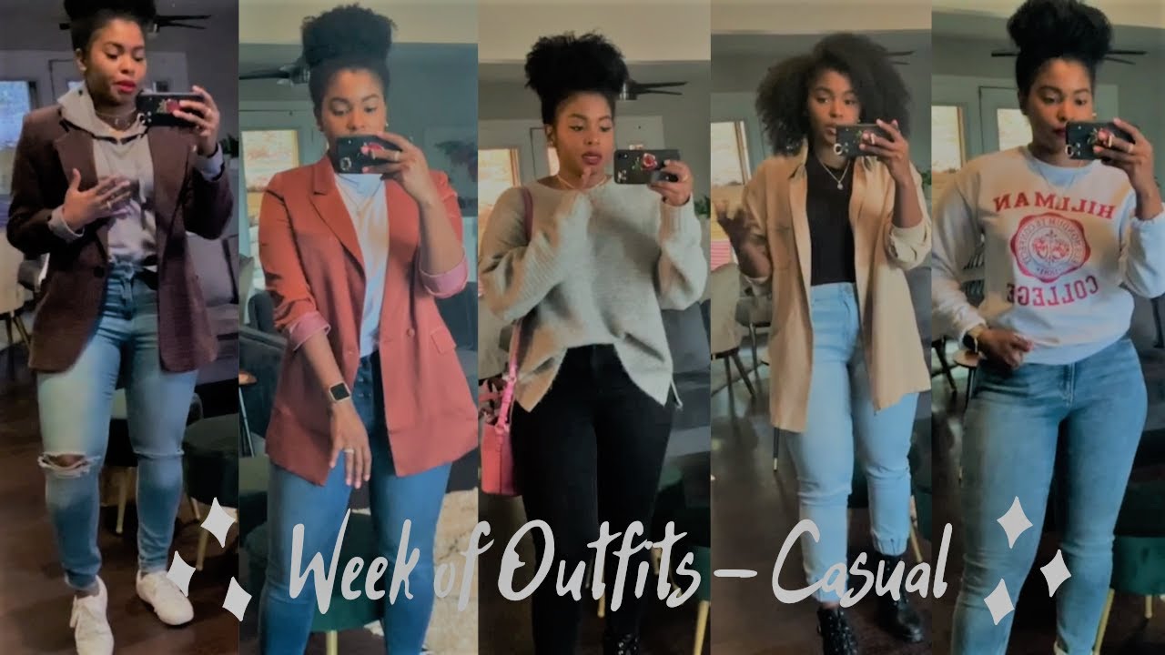 OUTFITS OF THE WEEK || CUTE + CASUAL || SIZE 6/8 || LIVINFEARLESS