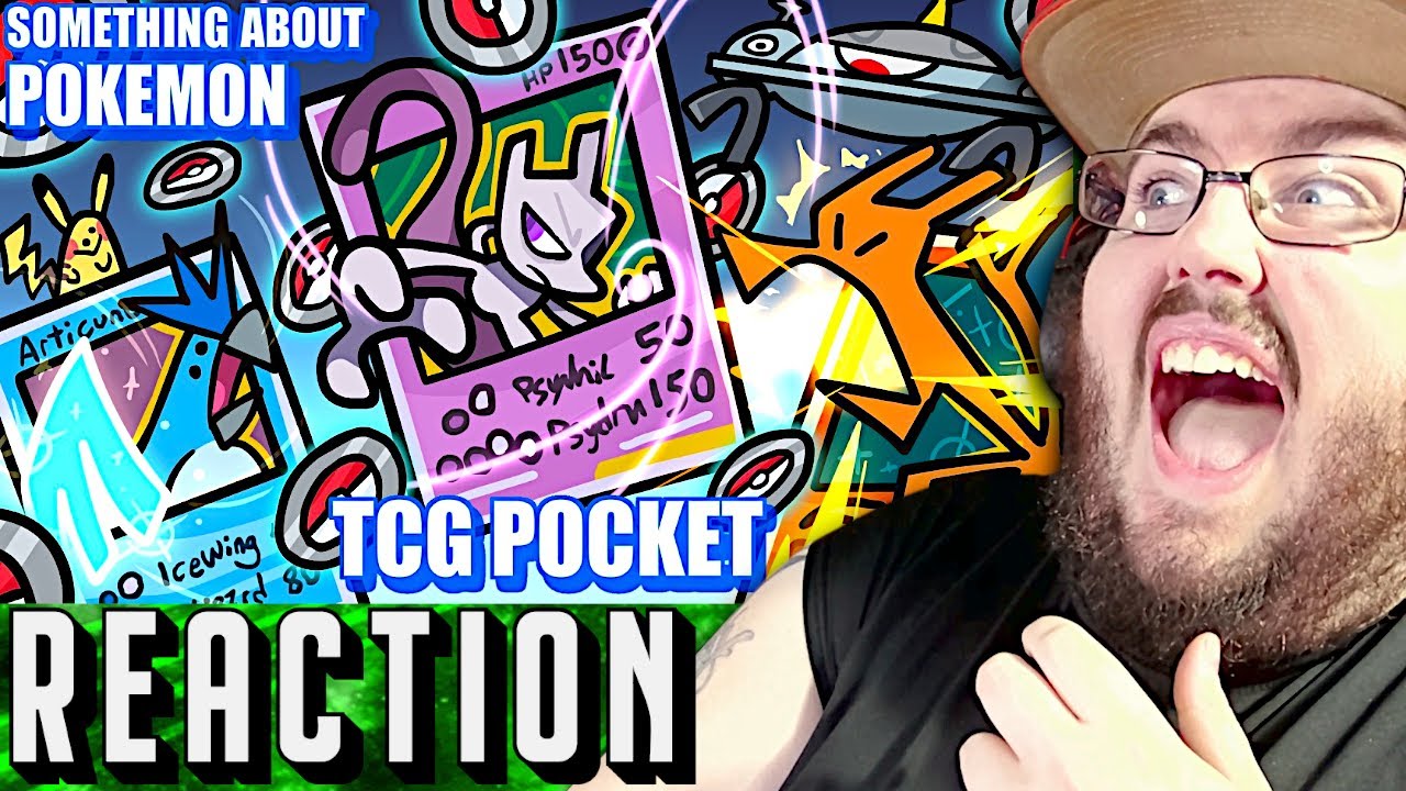Something About Pokemon Trading Card Game Pocket ANIMATED (Loud Sound Warning) REACTION!!!