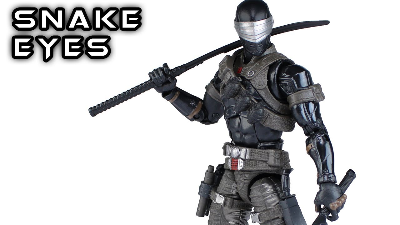 G.I. Joe Classified Series SNAKE EYES Deluxe Hasbro Pulse Exclusive Action Figure Review