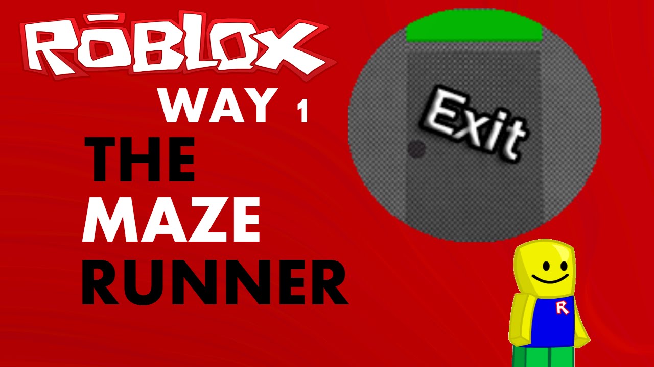 ROBLOX: The Maze Runner - Exit Badge (August 2015) Way 1