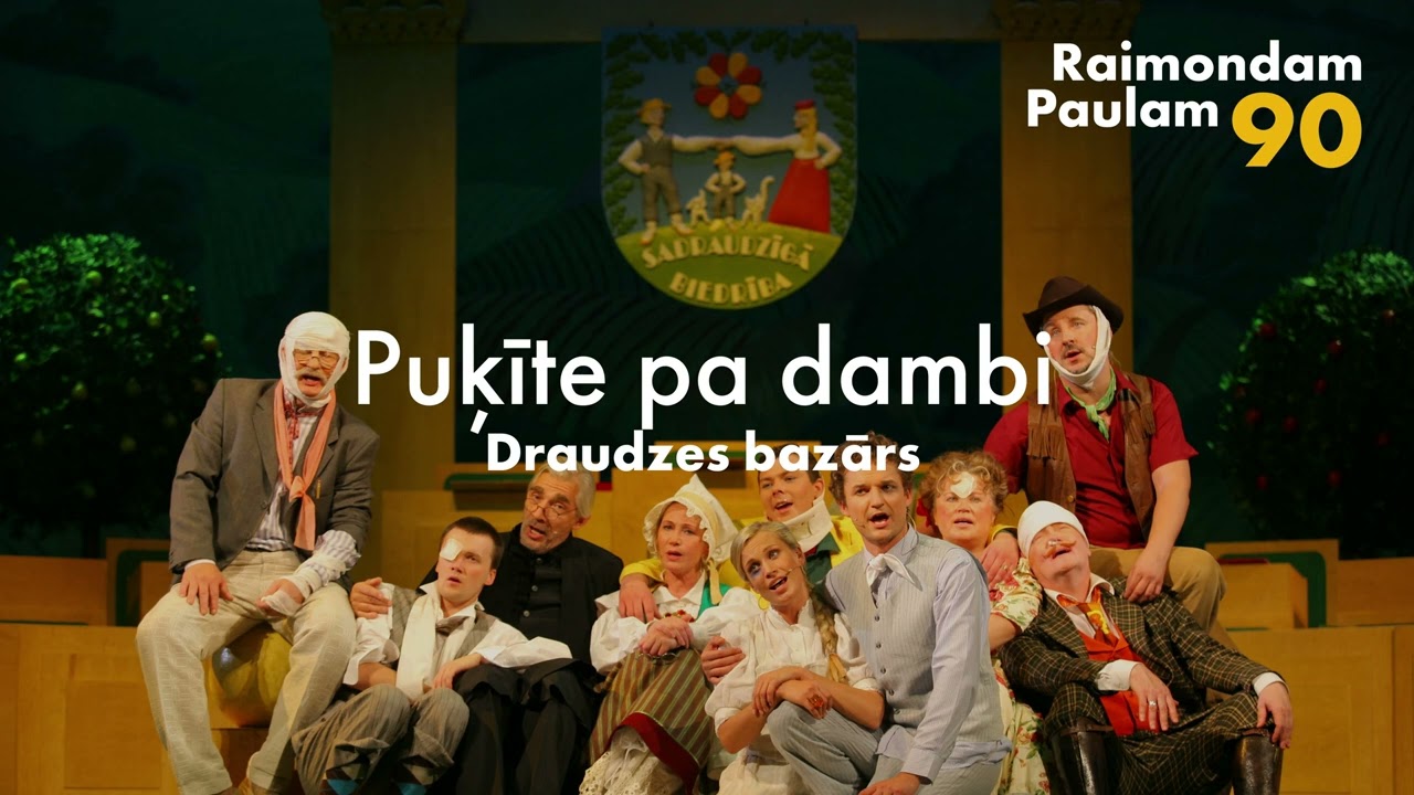 Raimondam Paulam 90 • Puķīte pa dambi. Draudzes bazārs