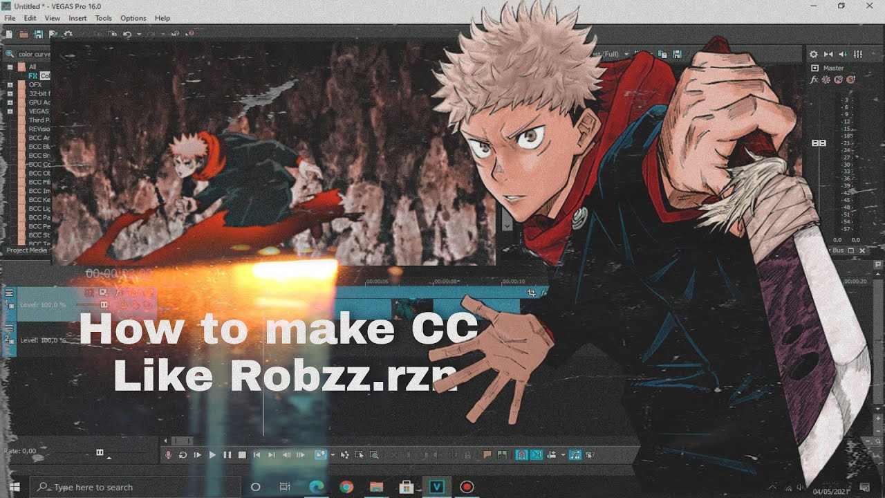 CC Like Robzz Tutorial - Sony Vegas Pro