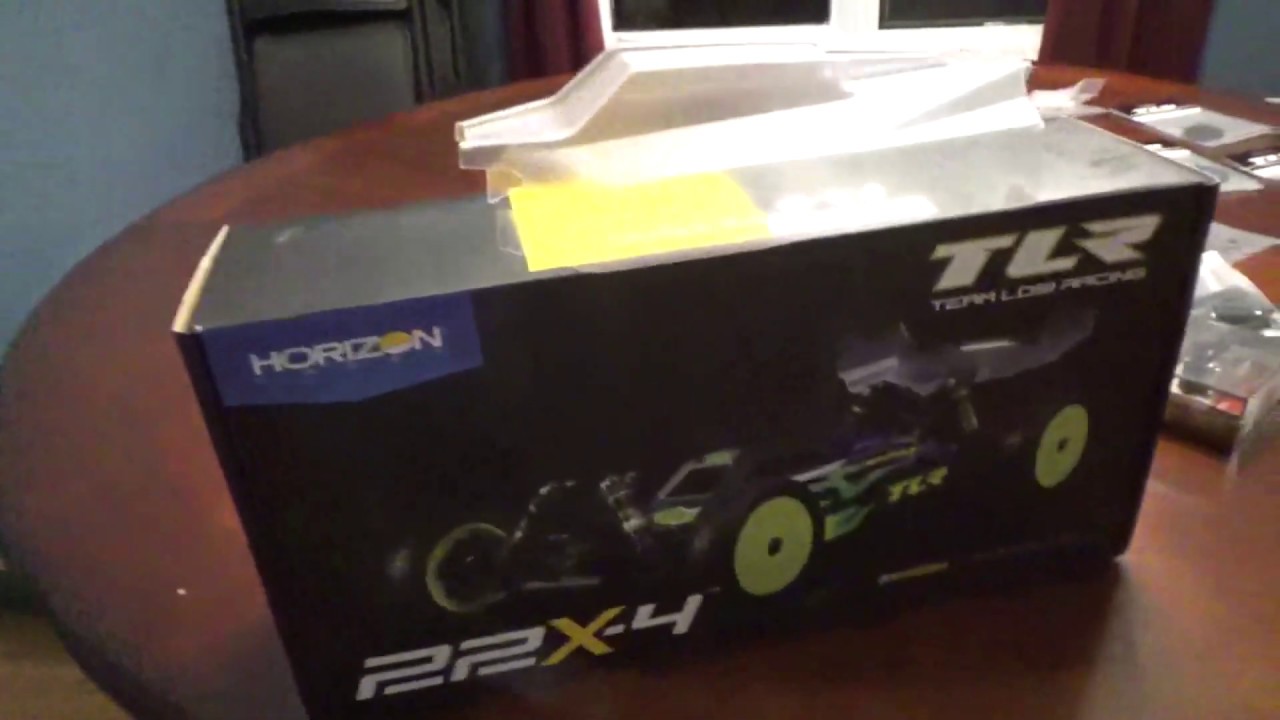 unboxing TLR driver Joe Ellis 22X4 #DriveTLR #HorizonHobbies