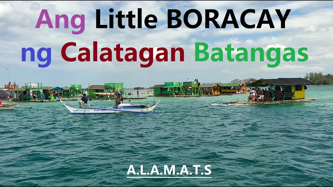 Little Boracay and Floating Cottages of Calatagan, Batangas